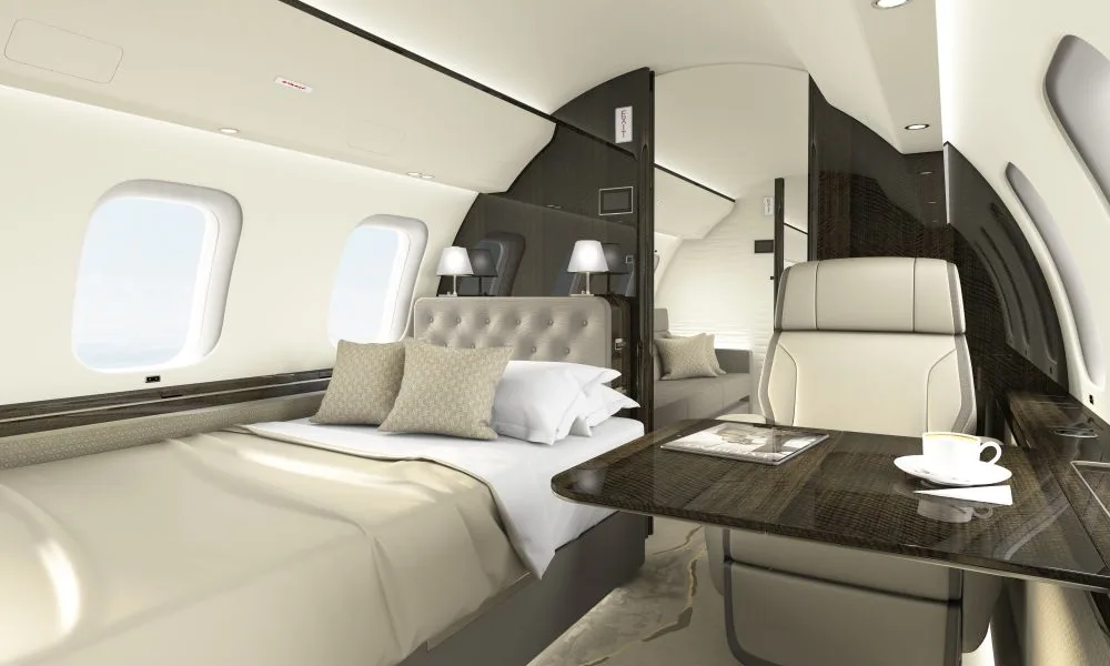 Global 8000 Principal Suite Staged Day