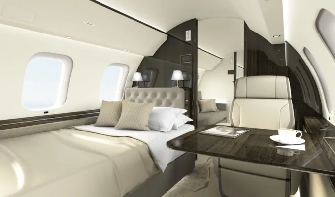 Global 8000 Principal Suite Staged Day